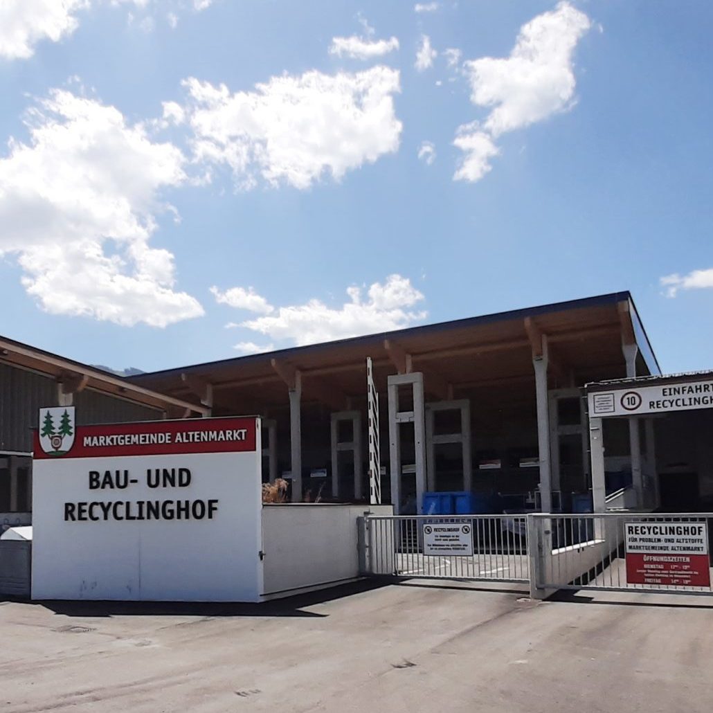 Geänderte Öffnungszeiten Recyclinghof Marktgemeinde Altenmarkt